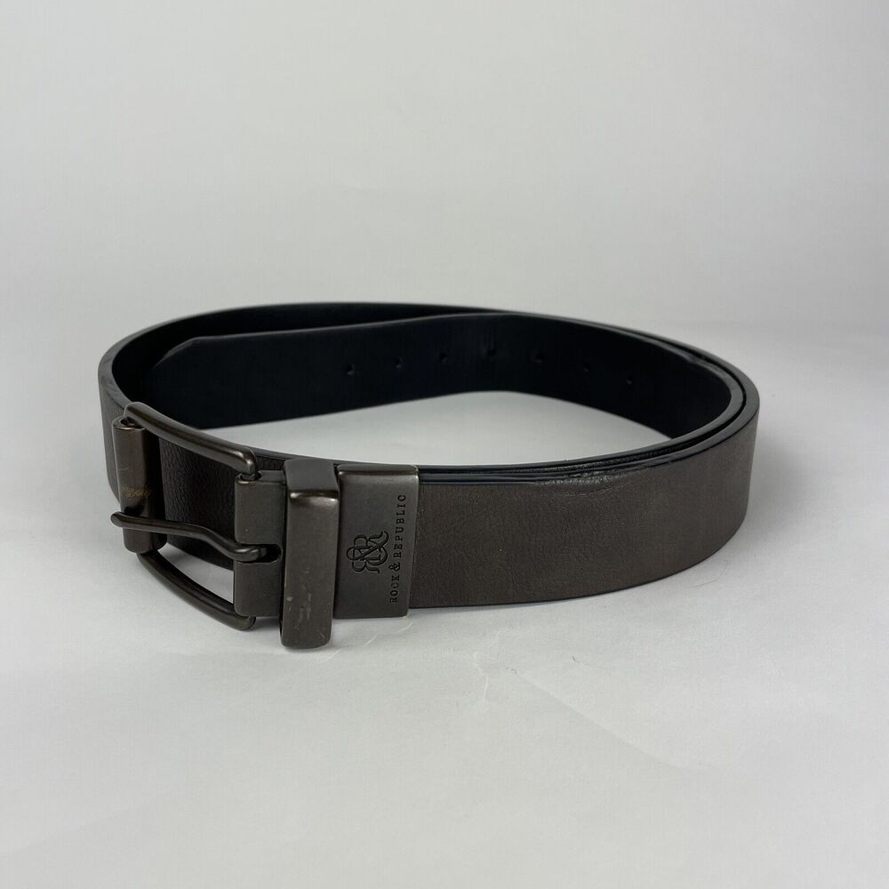 Rock & Republic XL Genuine Leather Belt - Men's Stylish and Versatile Accessory